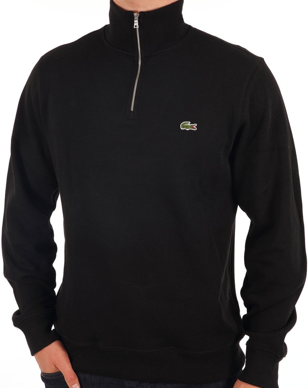 Lacoste Half Zip Sweat Black