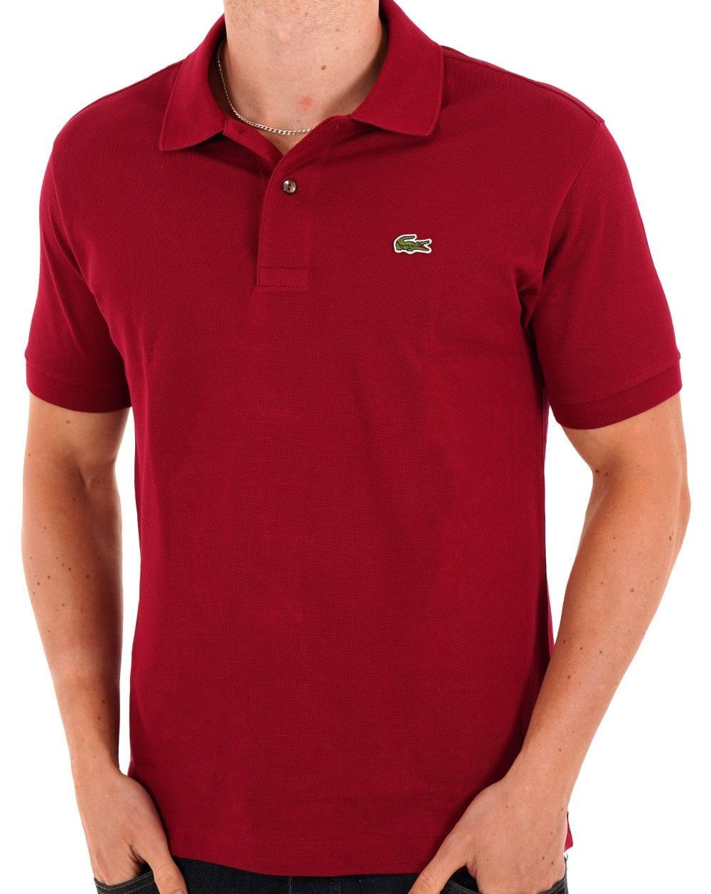 Lacoste Classic Polo Shirt Bordeaux