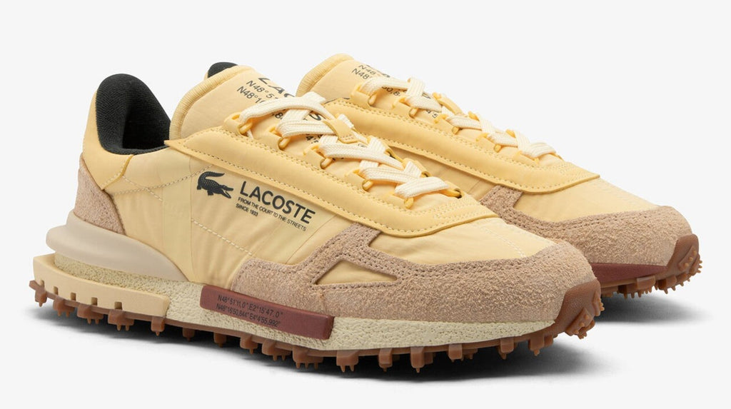 Lacoste Elite Active 225 6 SMA (750SMA0081-AB0) LT YELLOW / GUM TEXTILE