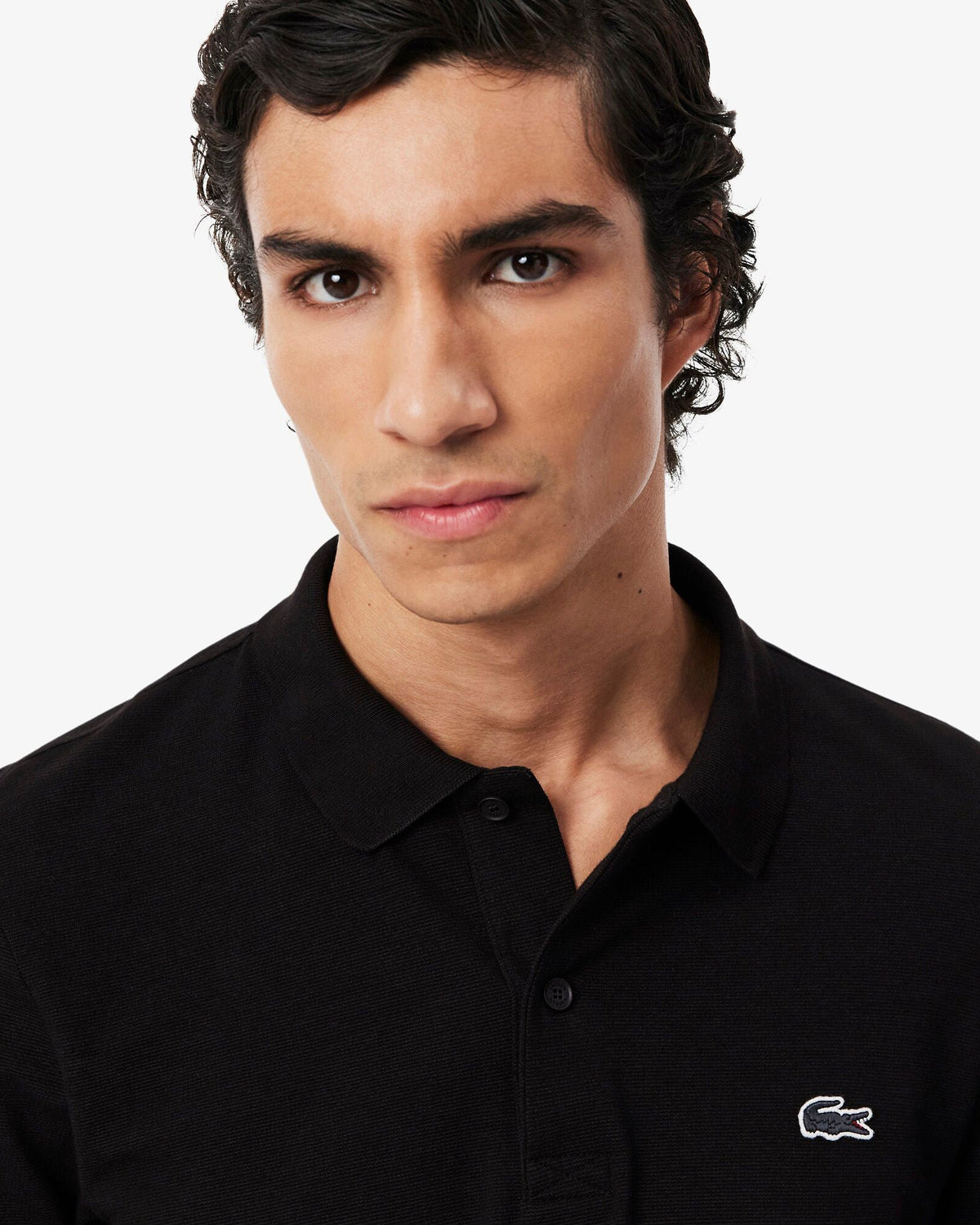 Lacoste Short Sleeved Mens Polo Shirt - Black 031